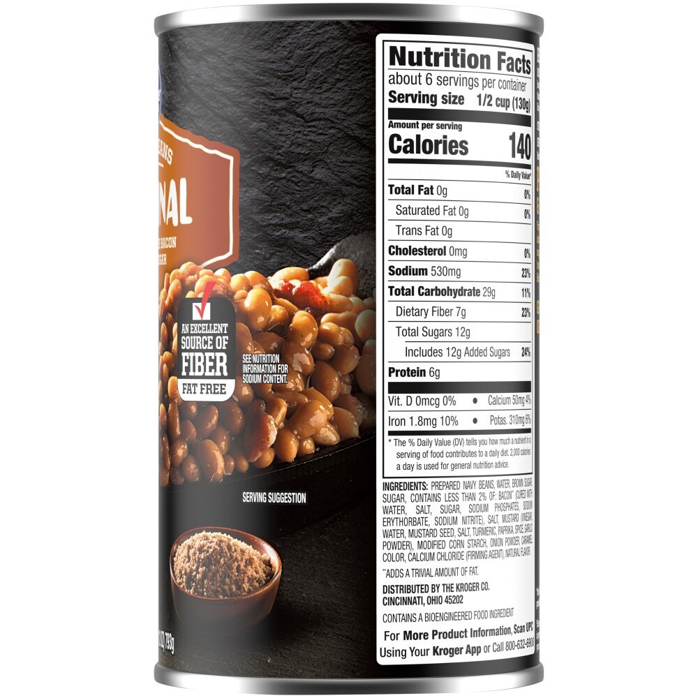 slide 3 of 3, Kroger Original Baked Beans, 28 oz