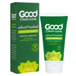 Good Clean Love Almost Naked Personal Lubricant Hint Of Mint