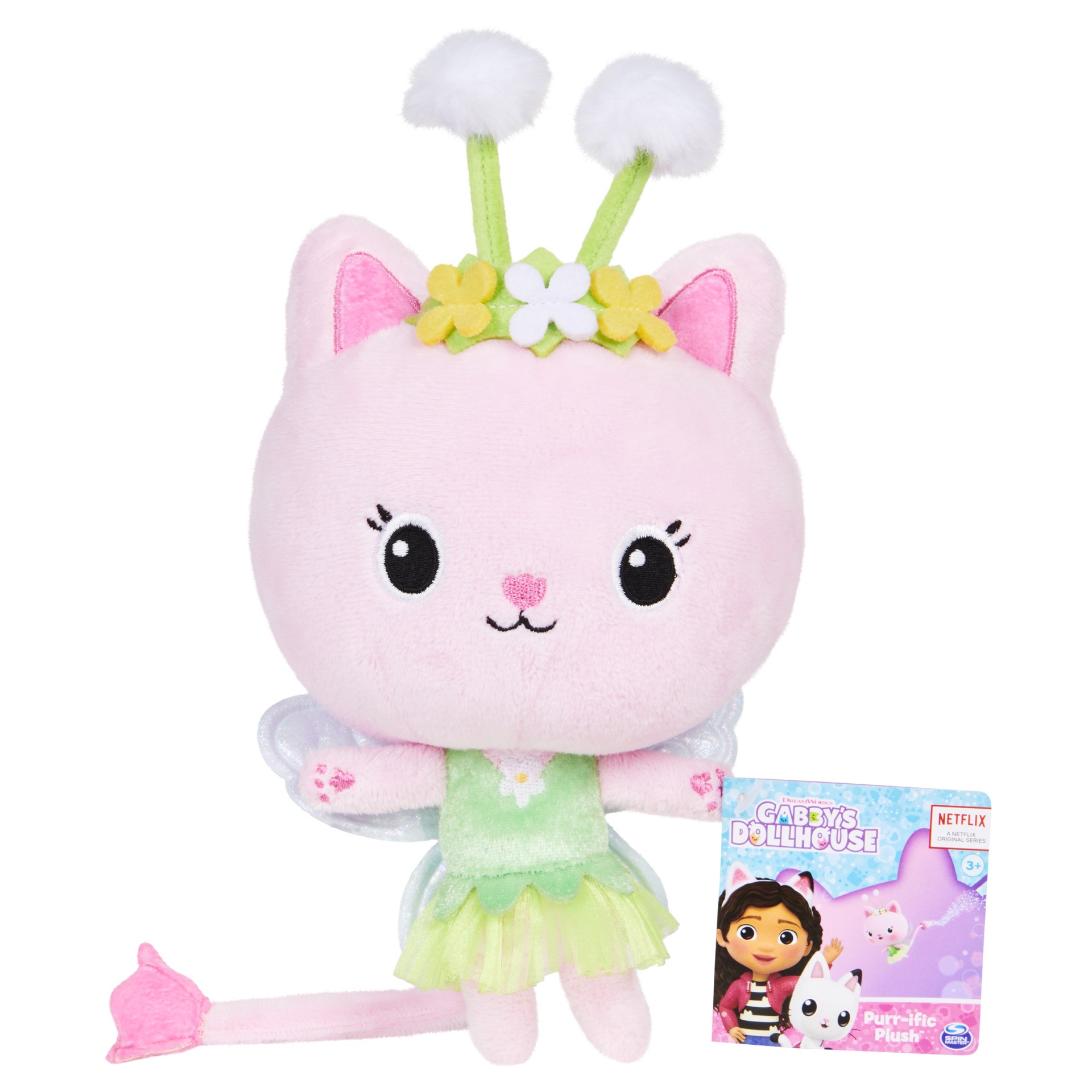 slide 4 of 5, Gabby's Dollhouse Kitty Fairy Plush, 1 ct