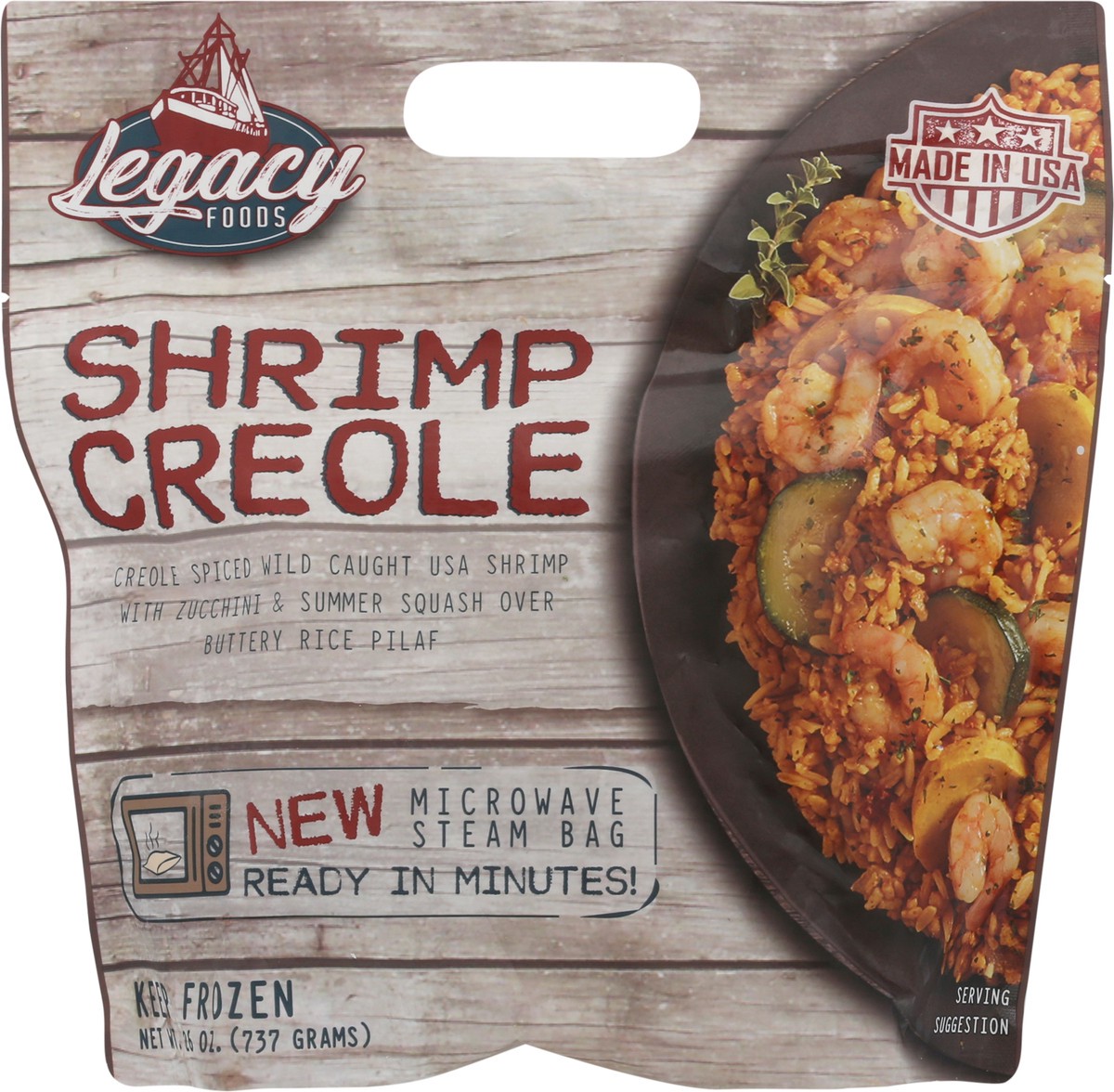slide 5 of 13, Legacy Foods Shrimp Creole 26 oz, 26 oz