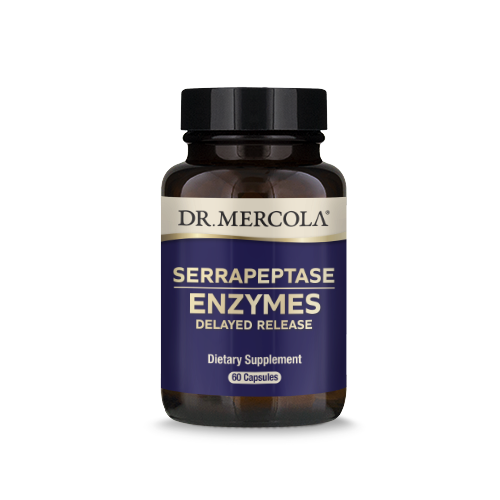 slide 1 of 1, Dr. Mercola Dr Mercola Serrapeptase Enzyme, 60 ct