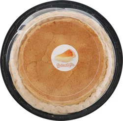 Quality Bakery Products Inc. 8 Inch Buttermilk Chess Pie 23 oz Tray