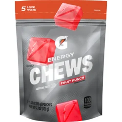 Gatorade Carb Energy Chews Fruit Punch 5.28 Oz