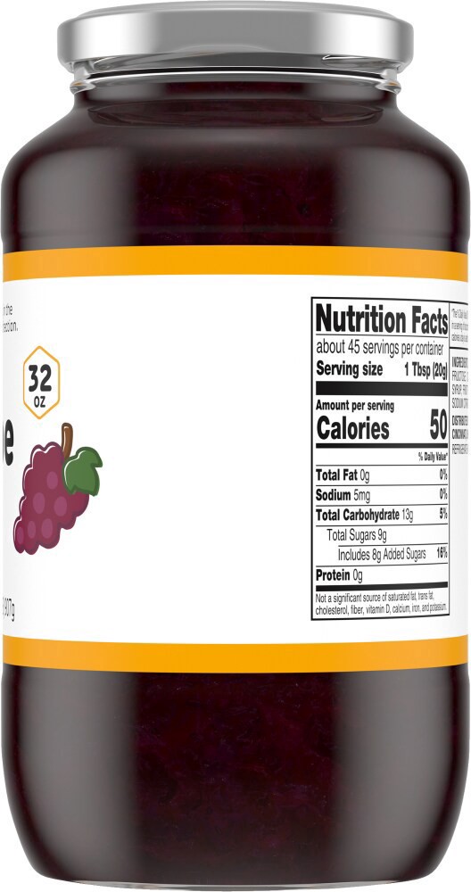 slide 3 of 4, Smart Way Grape Jelly, 32 oz