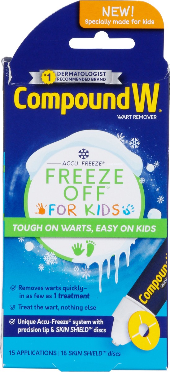 slide 4 of 12, Compound W Freeze Off Wart Remover For Kids 15 ea, 15 ct