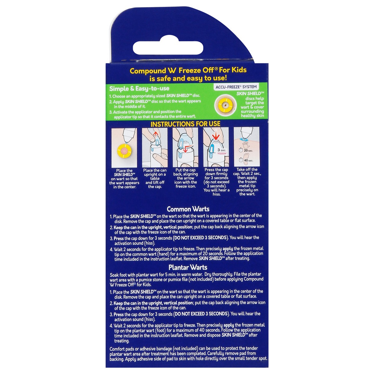 slide 9 of 12, Compound W Freeze Off Wart Remover For Kids 15 ea, 15 ct