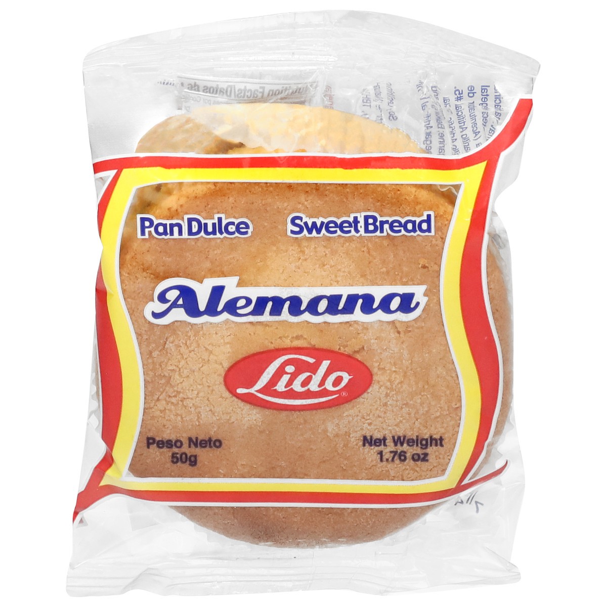 slide 5 of 14, Lido Sweet Bread 50 g, 1.76 oz