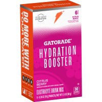 slide 2 of 5, Gatorade Hydration Booster Electrolyte Drink Mix Citrus Berry 2.1 Oz, 6 Count, 6 ct