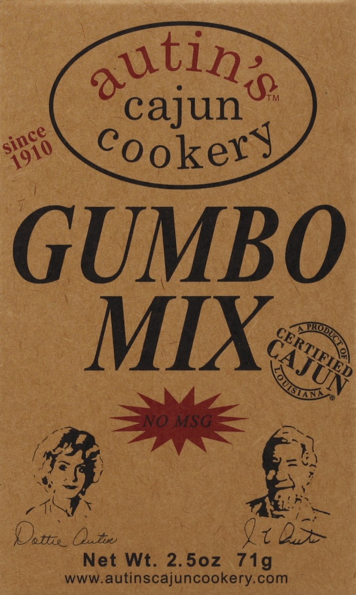 slide 4 of 4, Autin's Gumbo Mix 2.5 oz, 2.5 oz