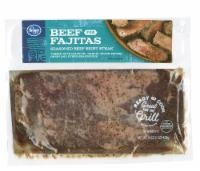 slide 1 of 1, Kroger Chicken For Fajitas Seasoned Chicken Breast With Rib Meat, 16 oz