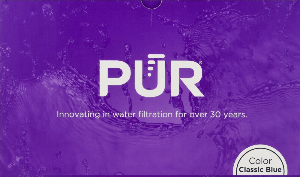 slide 3 of 5, Pur Pitcher - Blue, 1 ct