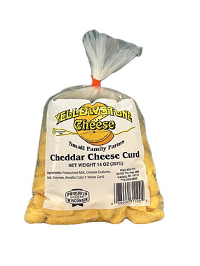 slide 1 of 1, Yellowstone Cheddar Cheese Curds, 1 ct