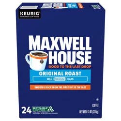 Maxwell House The Original Roast Coffee, Keurig Single Serve K-Cup Pods, 24 Count