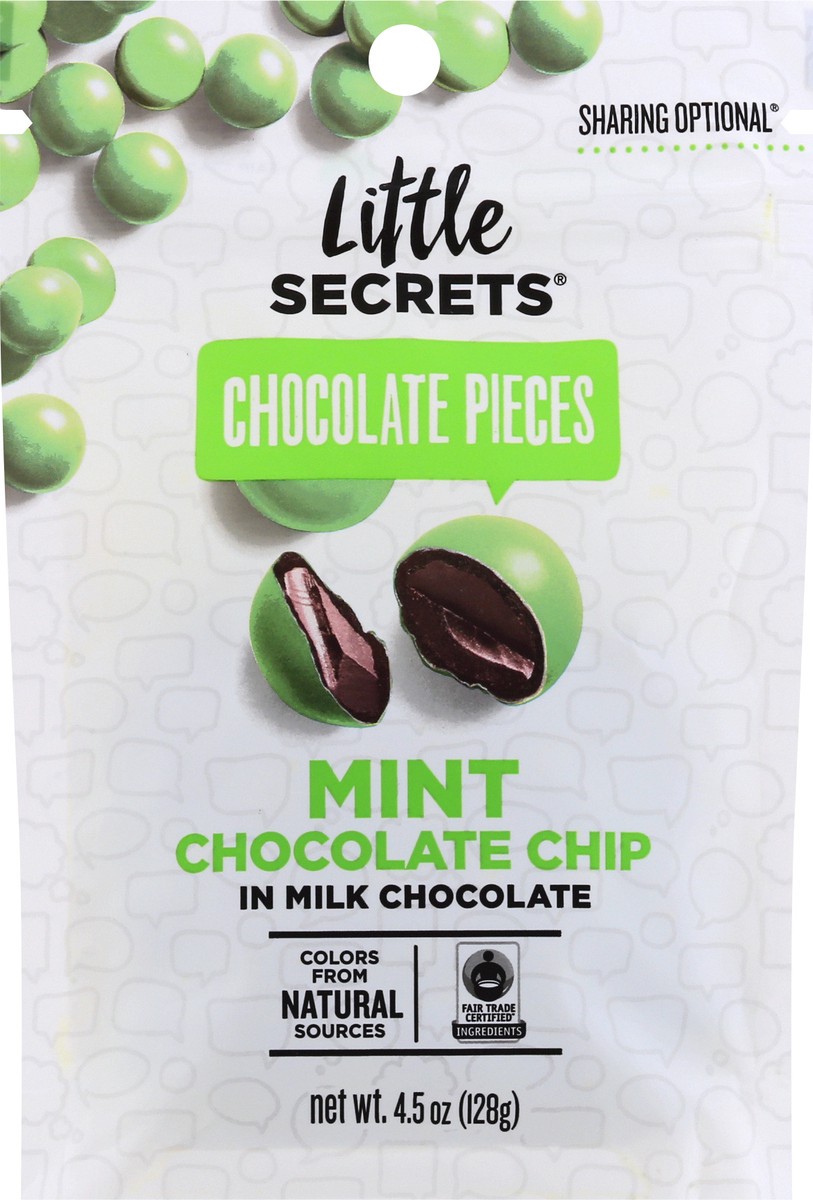 slide 2 of 13, Little Secrets Mint Chocolate Chip Chocolate Pieces 4.5 oz, 4.5 oz