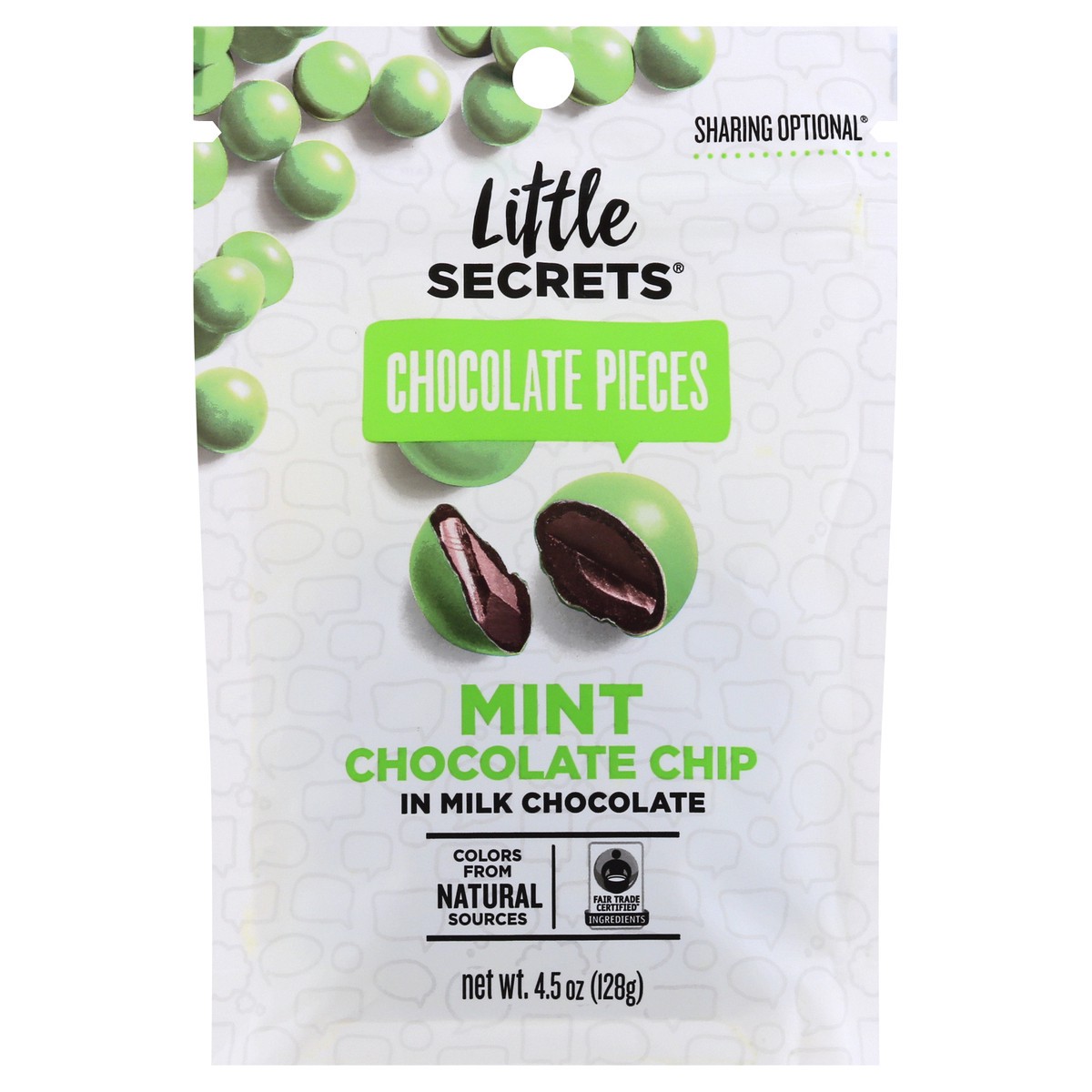 slide 6 of 13, Little Secrets Mint Chocolate Chip Chocolate Pieces 4.5 oz, 4.5 oz