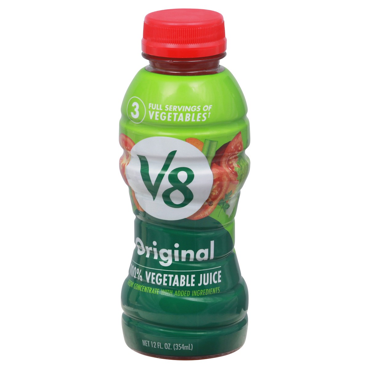 slide 3 of 11, V8 Original 100% Vegetable Juice, 12 fl oz