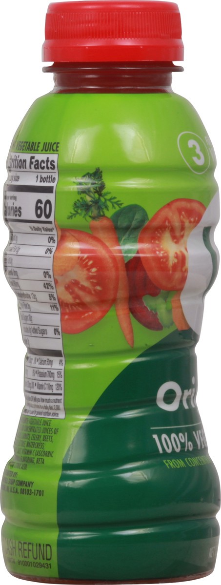 slide 6 of 11, V8 Original 100% Vegetable Juice, 12 fl oz