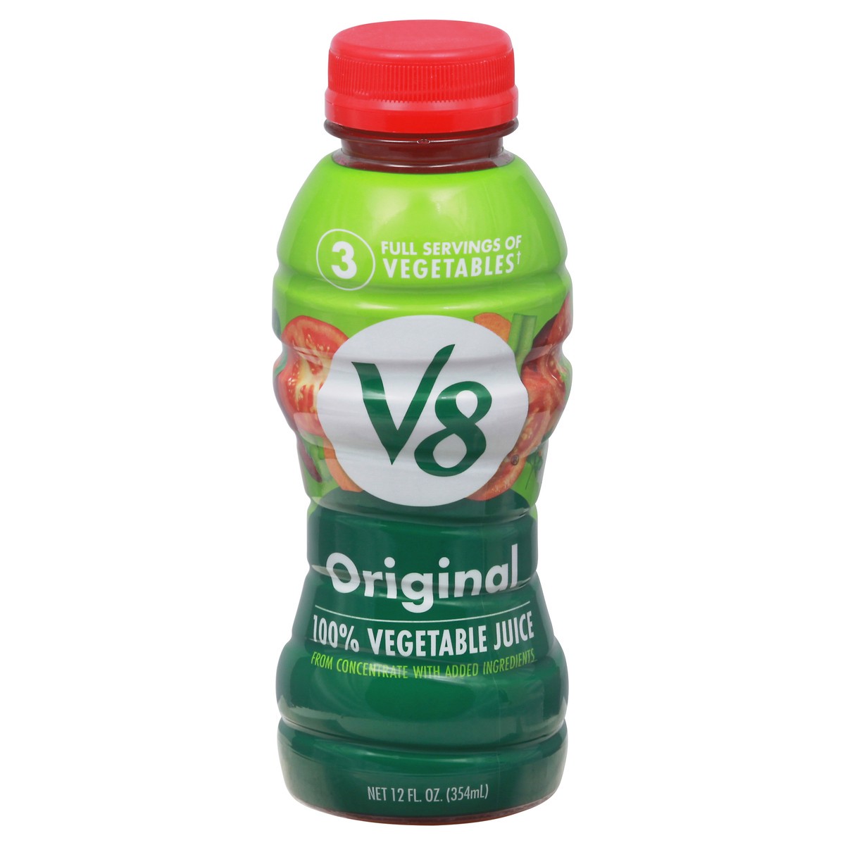 slide 10 of 11, V8 Original 100% Vegetable Juice, 12 fl oz