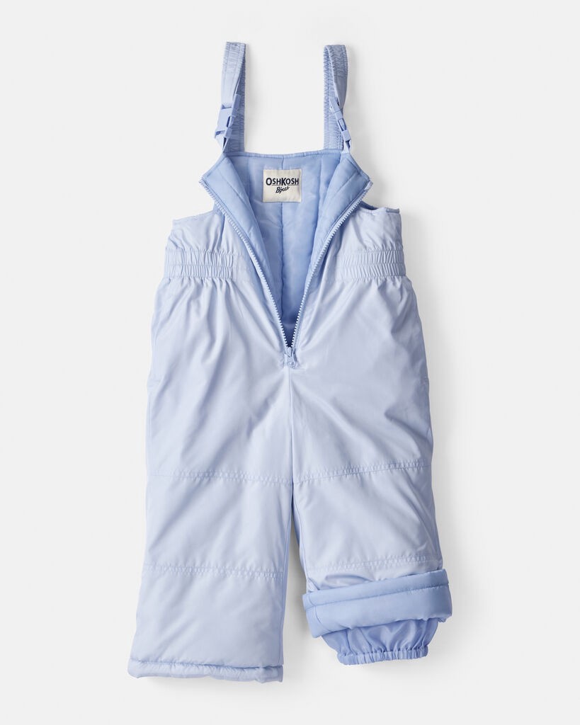 slide 2 of 5, Oshkosh Toddler Girl 2-Piece Tie Dye Hooded Snowsuit Jacket & Bib Set - Blue Multi 2T, 2 pc