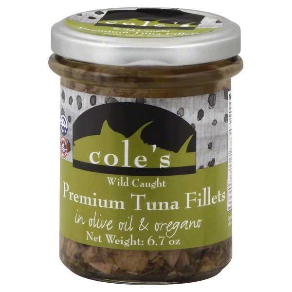 slide 1 of 2, Cole's Tuna Fillets 6.7 oz, 6.7 oz