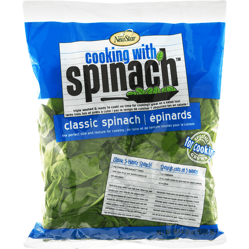 slide 4 of 9, New Star Classic Spinach, 16 oz