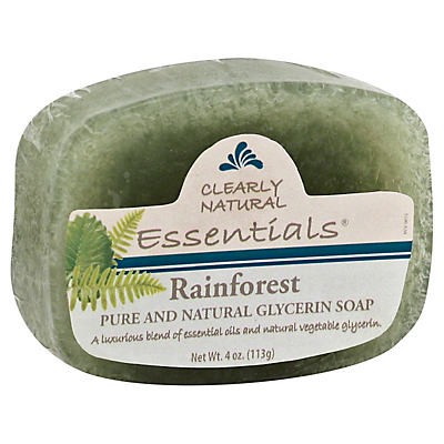 slide 1 of 1, Clearly Natural Rainforest Soap, 4 oz