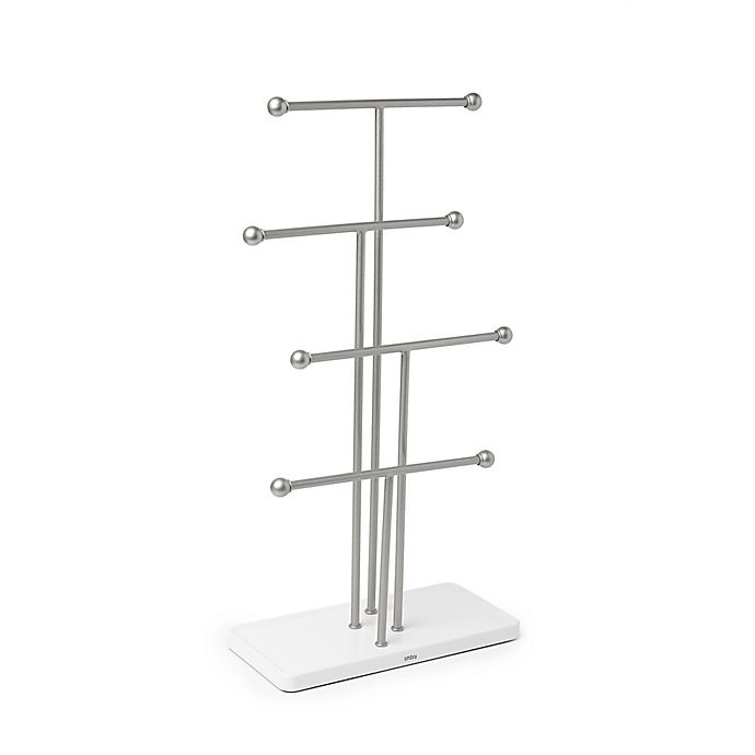 slide 1 of 2, Umbra Cleo Jewelry Stand - Nickel, 1 ct