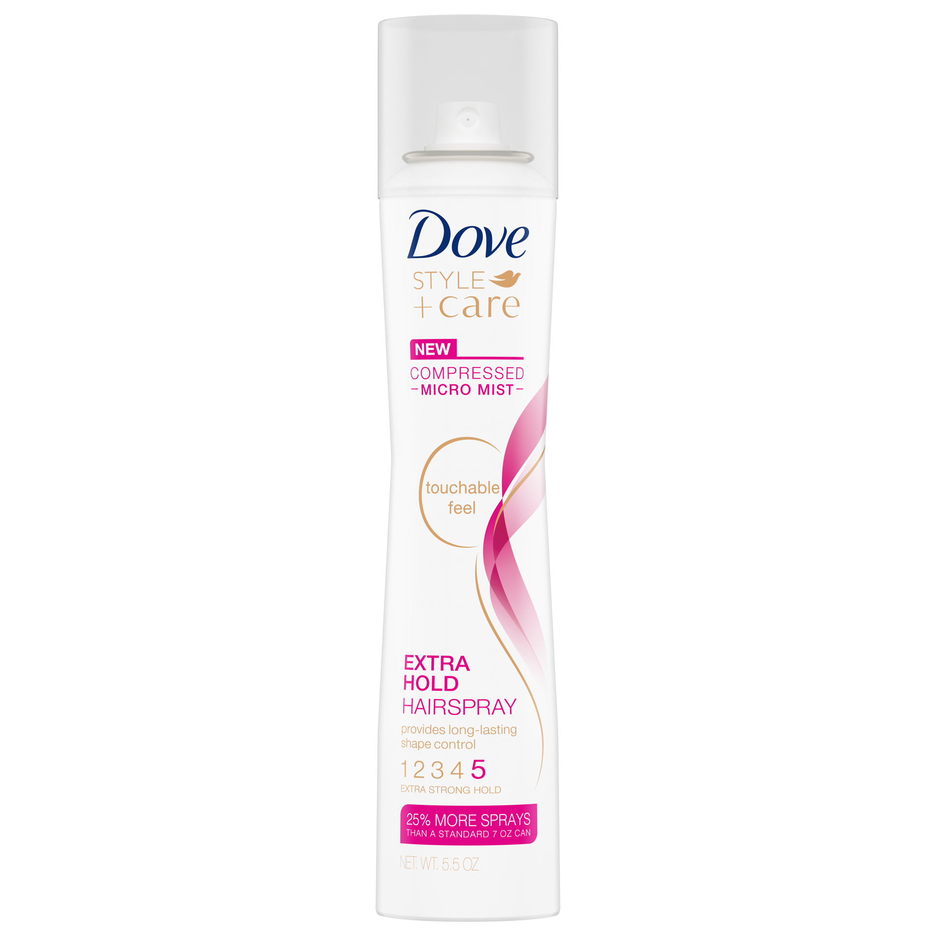 slide 3 of 4, Dove Style + Care Hairspray Extra Hold, 5.5 oz, 5.5 oz