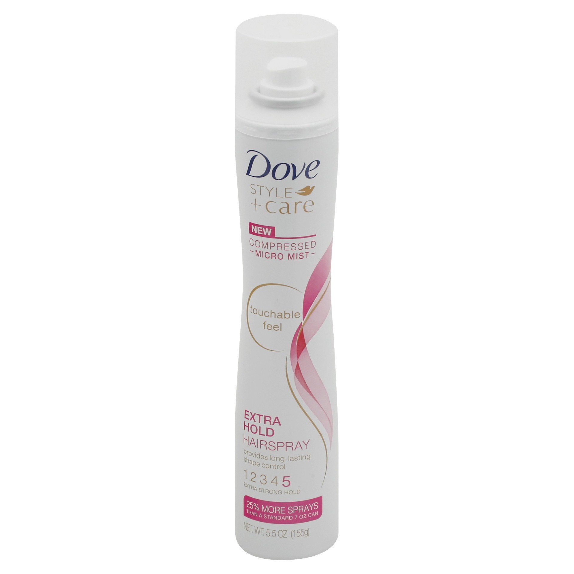 slide 1 of 4, Dove Style + Care Hairspray Extra Hold, 5.5 oz, 5.5 oz