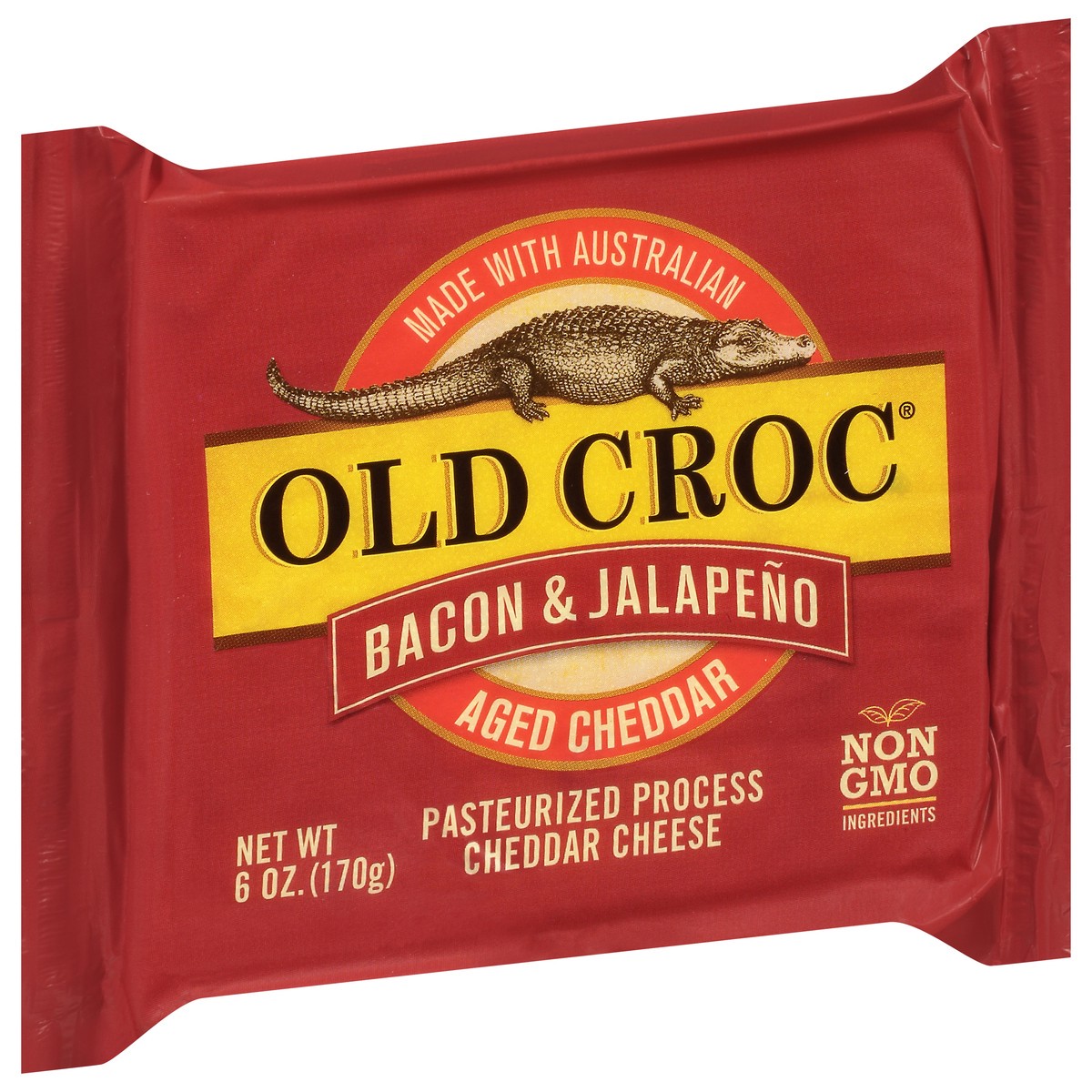 slide 3 of 14, Old Croc Bacon Jalapeno Cheddar, 6 oz