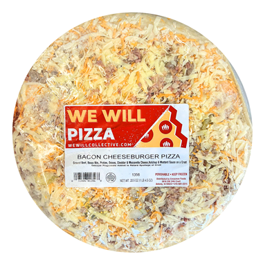 slide 1 of 1, We Will Pizza Bacon Cheeseburger Pizza, 20.5 oz