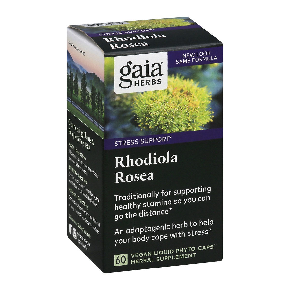slide 13 of 13, Gaia Herbs Rhodiola Rosea Stress Relief Herbal Supplement, 60 ct