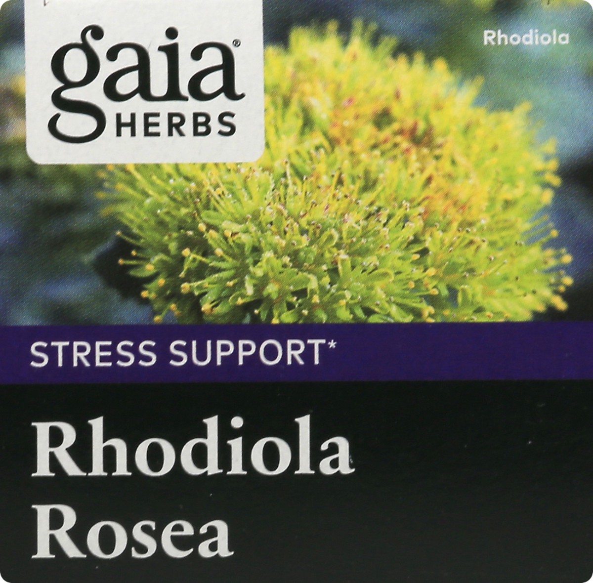 slide 10 of 13, Gaia Herbs Rhodiola Rosea Stress Relief Herbal Supplement, 60 ct