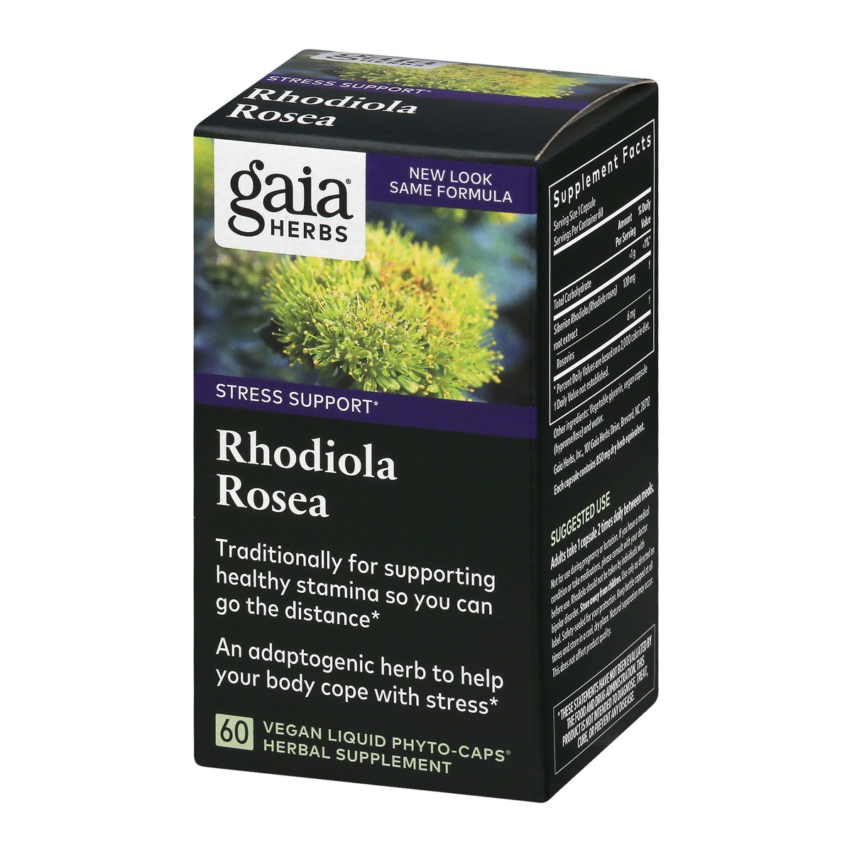 slide 5 of 13, Gaia Herbs Rhodiola Rosea Stress Relief Herbal Supplement, 60 ct