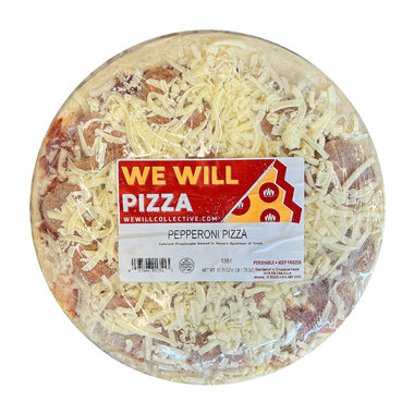 slide 1 of 1, We Will Pizza Pepperoni Pizza, 1 ct