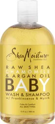 SheaMoisture Baby Wash & Shampoo Raw Shea, Chamomile & Argan Oil, 13 oz