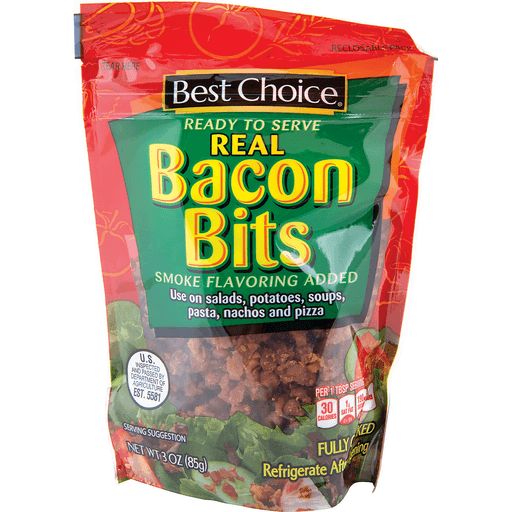 slide 1 of 1, Best Choice Real Bacon Bits, 3 lb