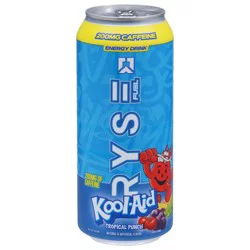 Ryse Fuel Energy Drink, Kool-Aid Tropical Punch 16 fl oz