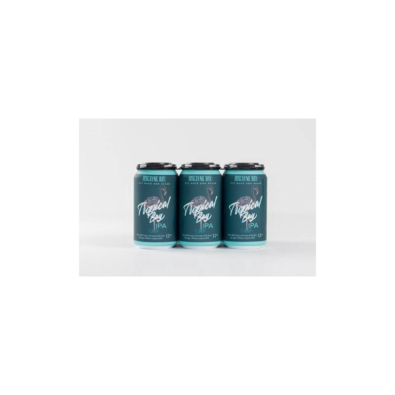 slide 1 of 6, Biscayne Bay Brewing Company Biscayne Bay Tropical Bay IPA Beer - 6pk/12 fl oz Cans, 6 ct; 12 fl oz