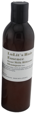 slide 1 of 1, Lulit's Hair Essence Goat Milk Hibiscus Shampoo, 8 oz