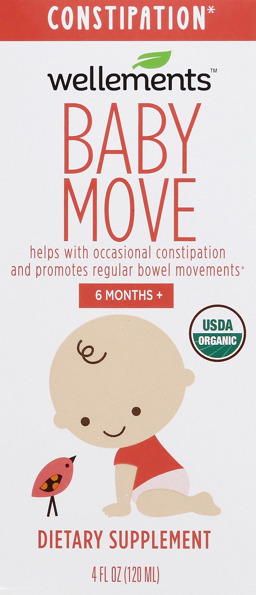 slide 5 of 7, Wellements Baby Move for Constipation, 4 fl oz