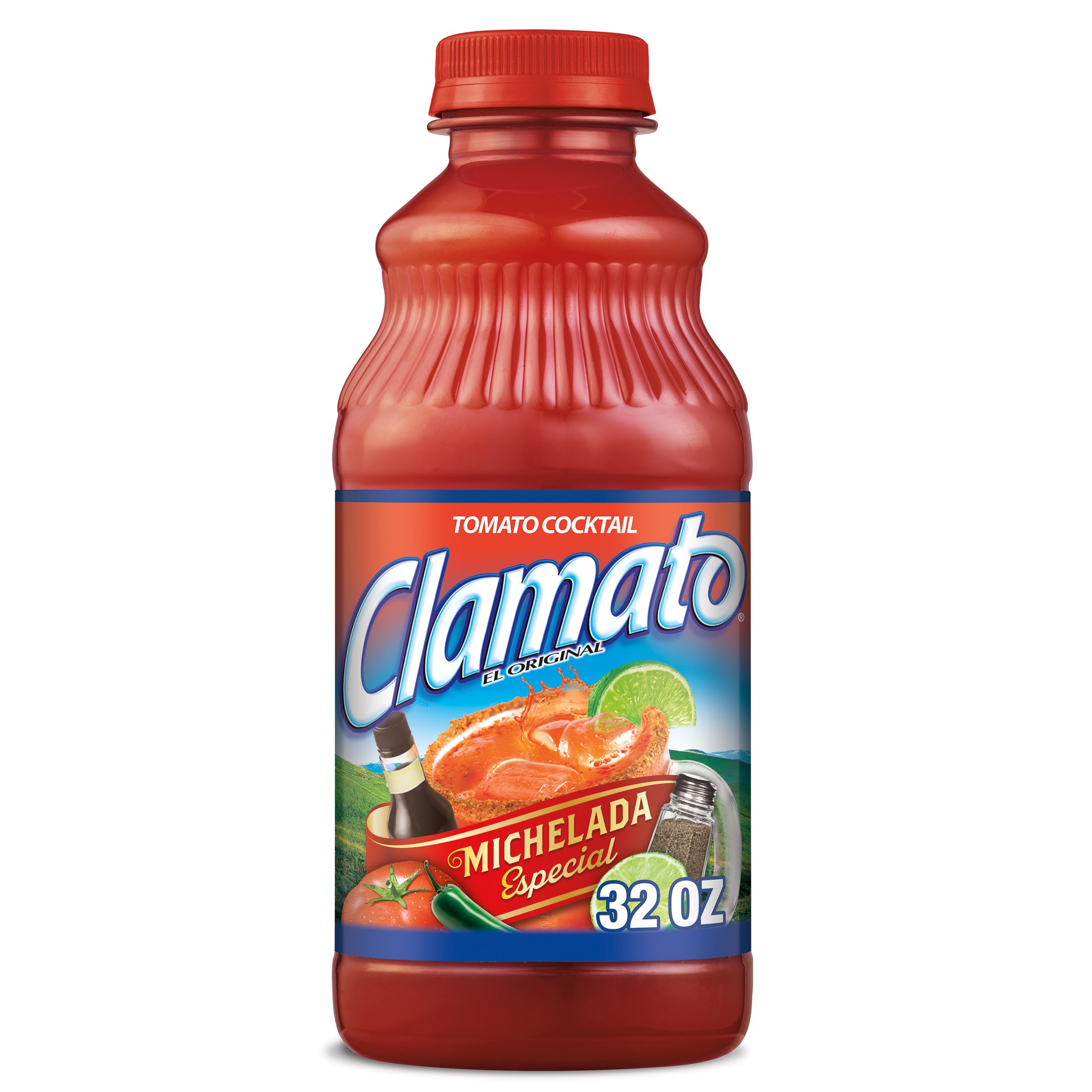 slide 1 of 2, Clamato Michelada Especial- 32 fl oz, 32 fl oz