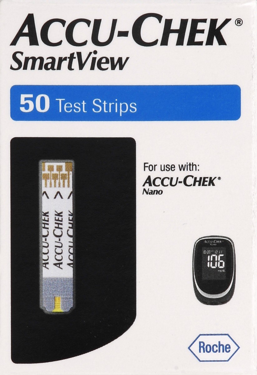 slide 5 of 5, Accu-Chek Test Strips, 50 Each, 50 ct