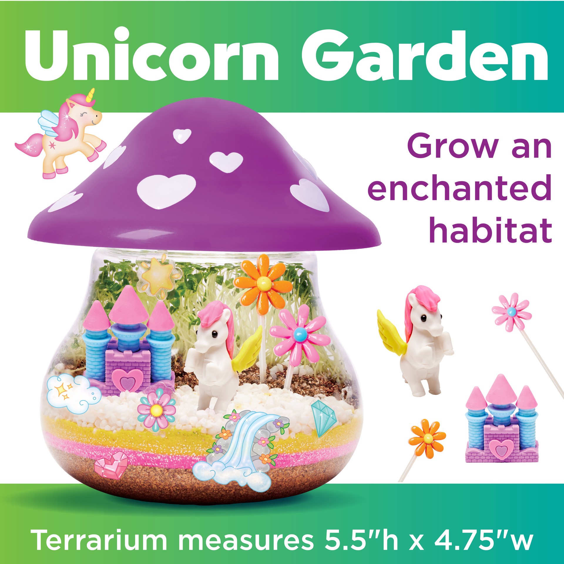 slide 11 of 11, Faber-Castell Creativity For Kids Plant & Grow Unicorn Forest Kit, 4.75 in x 5.5 in