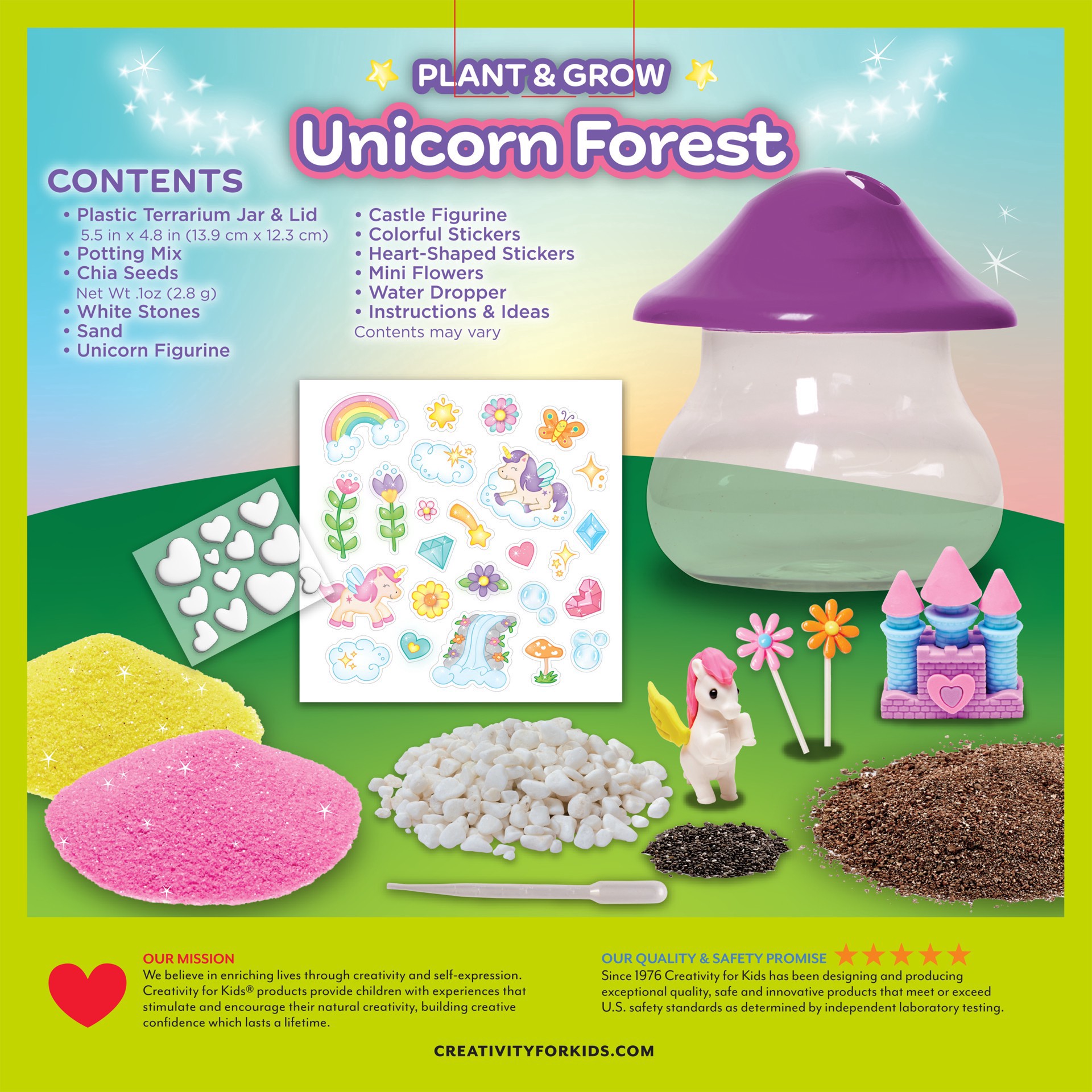 slide 5 of 11, Faber-Castell Creativity For Kids Plant & Grow Unicorn Forest Kit, 4.75 in x 5.5 in