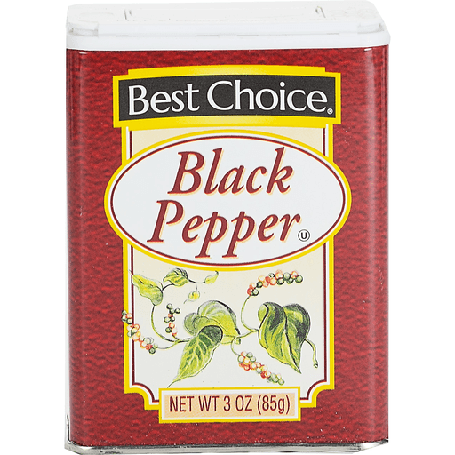 slide 1 of 1, Best Choice Black Pepper, 1 ct