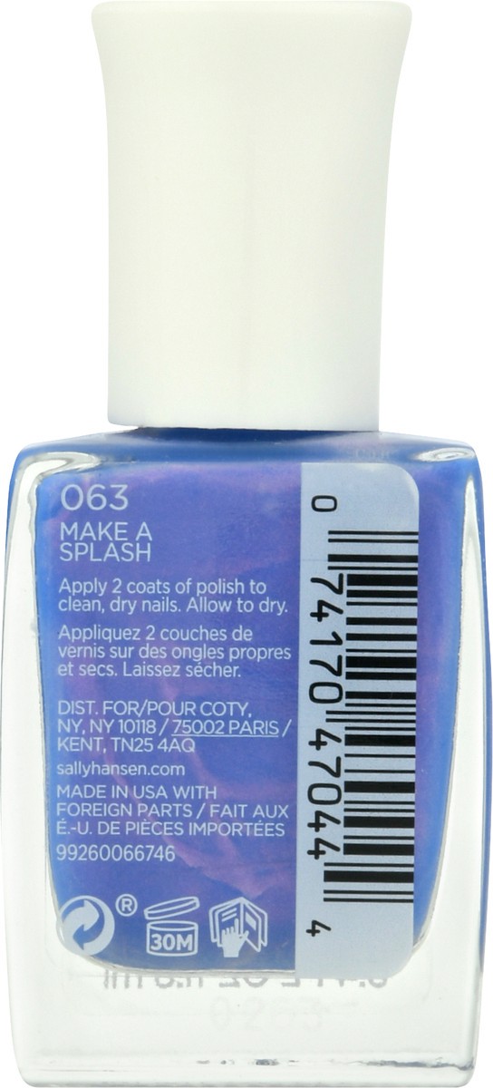 slide 8 of 8, Sally Hansen Mega Strength Nail Color Make A Splash, 40 fl oz