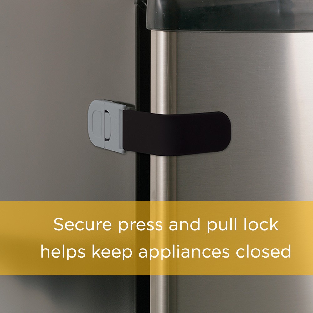 slide 6 of 6, Safety 1ˢᵗ Multi-Purpose Appliance Lock (2pk), , 0.38 lb