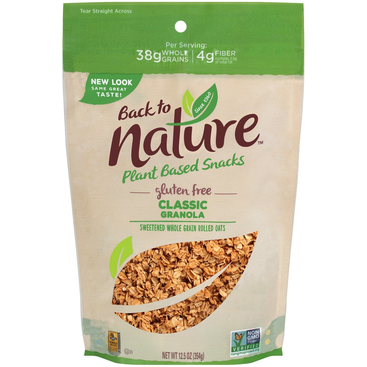 slide 1 of 10, Back to Nature Granola, 13.5 oz