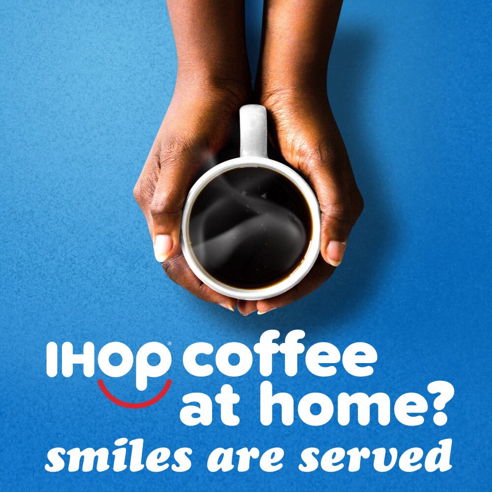 slide 4 of 5, IHOP Buttery Syrup Flavored Ground Coffee, 11 oz Bag, 11 oz